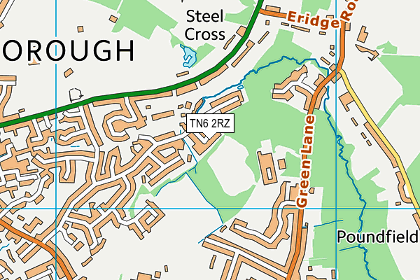 Map of THRIVE FIRST AID LTD at district scale