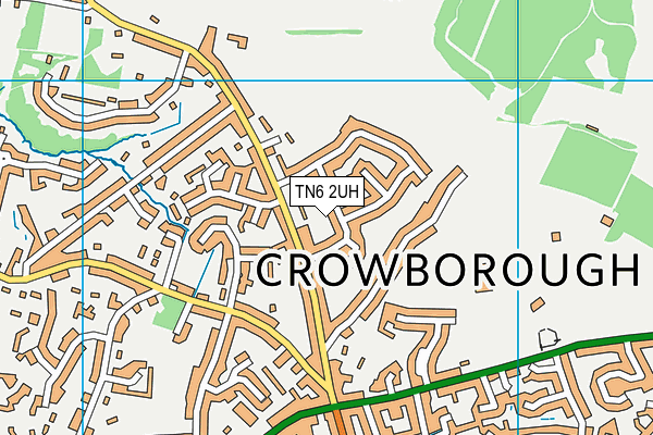 TN6 2UH map - OS VectorMap District (Ordnance Survey)
