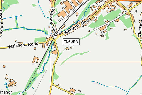 TN6 3RQ map - OS VectorMap District (Ordnance Survey)