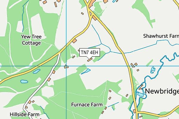 TN7 4EH map - OS VectorMap District (Ordnance Survey)