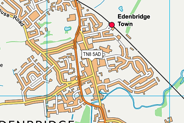 Map of EDENBRIDGE BAKERY LIMITED at district scale