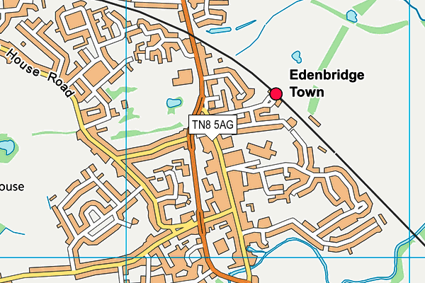 Map of EDEN LETTINGS AND SALES LIMITED at district scale