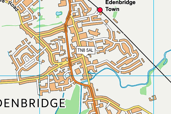 Map of EDEN BAKES LTD at district scale
