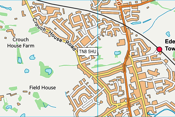 TN8 5HU map - OS VectorMap District (Ordnance Survey)