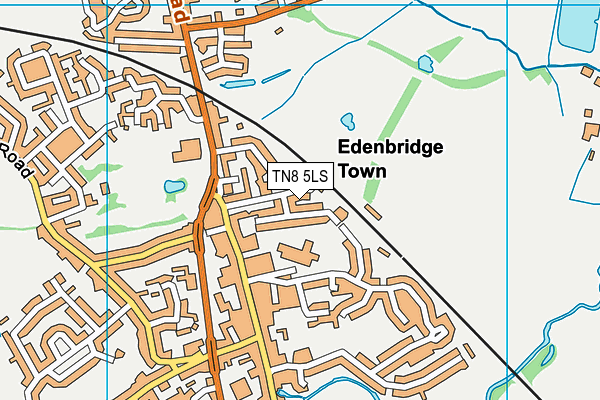 TN8 5LS map - OS VectorMap District (Ordnance Survey)