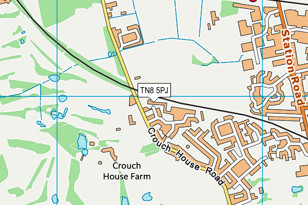 Map of CROUCH HOUSE LIMITED at district scale