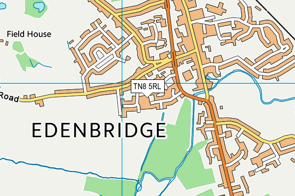 TN8 5RL map - OS VectorMap District (Ordnance Survey)