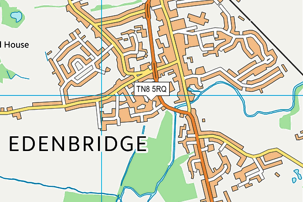 TN8 5RQ map - OS VectorMap District (Ordnance Survey)