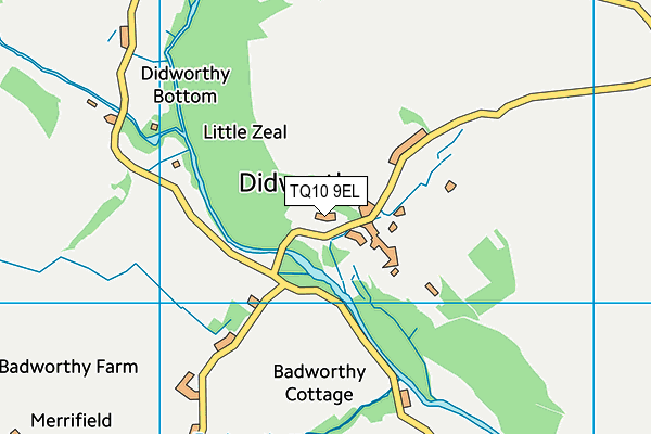 TQ10 9EL map - OS VectorMap District (Ordnance Survey)