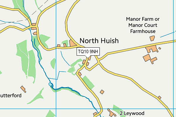 TQ10 9NH map - OS VectorMap District (Ordnance Survey)