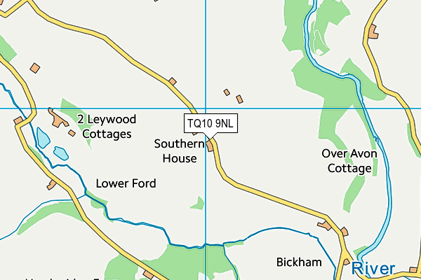 TQ10 9NL map - OS VectorMap District (Ordnance Survey)