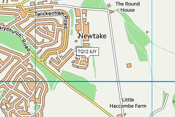 Map of HAZEL CLOSE 1971 LIMITED at district scale