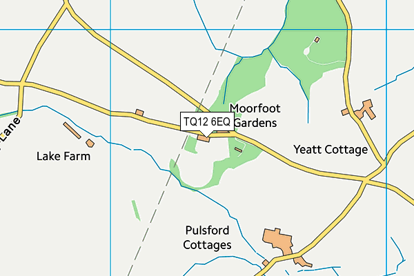 TQ12 6EQ map - OS VectorMap District (Ordnance Survey)