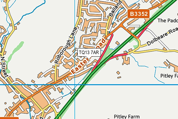 Map of ASHBURTON PHYSIO LTD at district scale