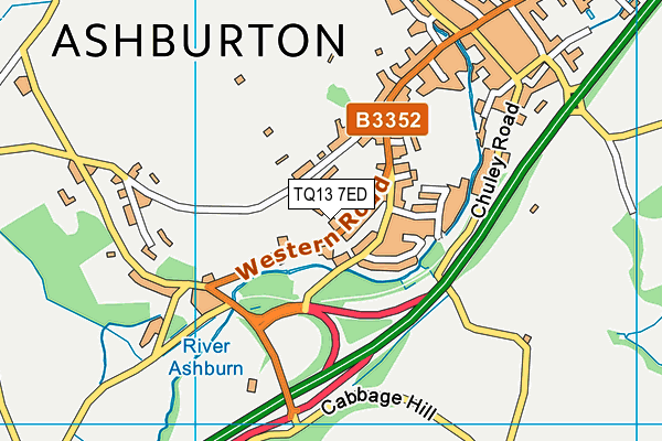 Map of HERONWALK (ASHBURTON) LIMITED at district scale