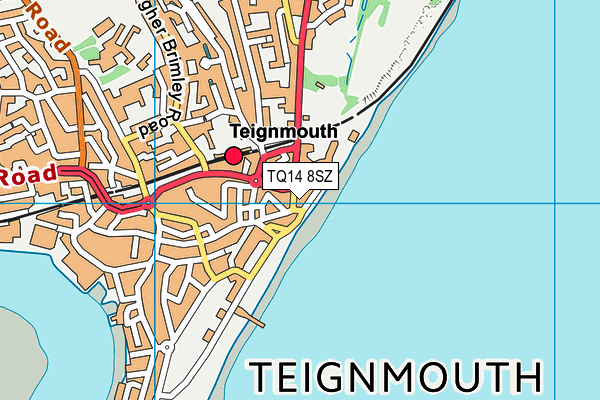 Map of BEACH COURT (TEIGNMOUTH) MANAGEMENT COMPANY LIMITED at district scale