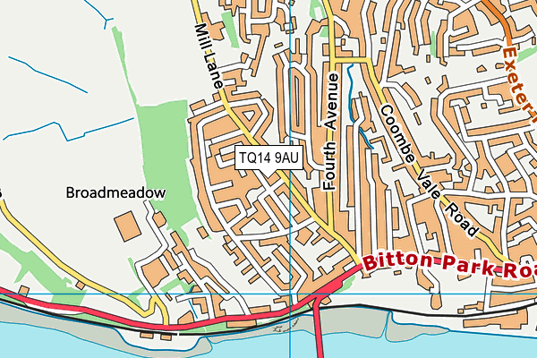 Map of THE BRO PROJECT LTD at district scale