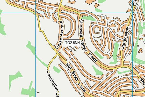 TQ2 6NN map - OS VectorMap District (Ordnance Survey)