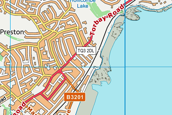 TQ3 2DL map - OS VectorMap District (Ordnance Survey)