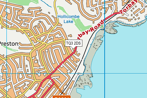 TQ3 2DS map - OS VectorMap District (Ordnance Survey)