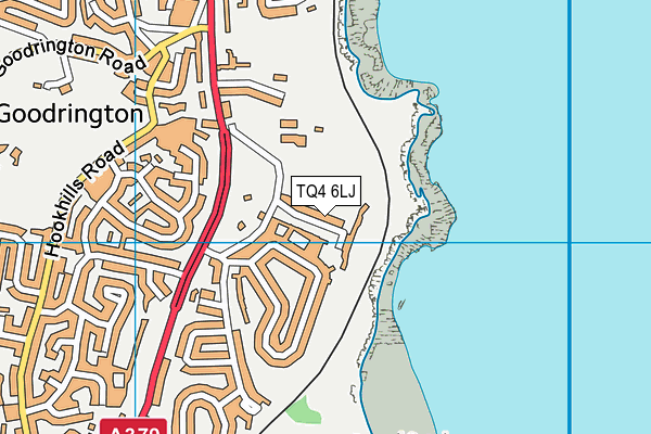 TQ4 6LJ map - OS VectorMap District (Ordnance Survey)