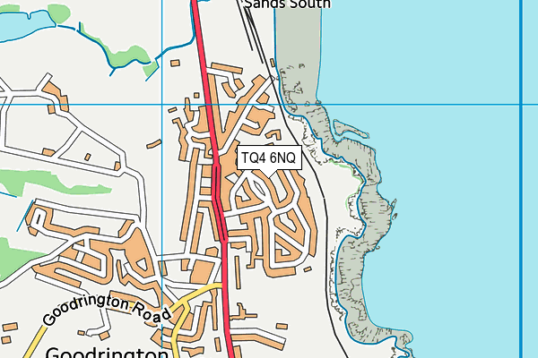 TQ4 6NQ map - OS VectorMap District (Ordnance Survey)