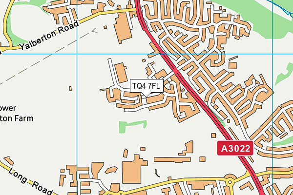 TQ4 7FL map - OS VectorMap District (Ordnance Survey)