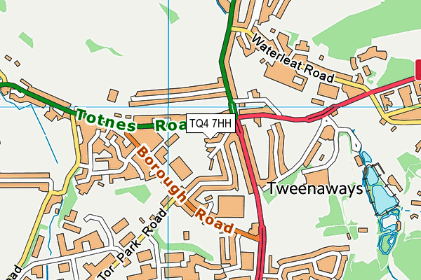 TQ4 7HH map - OS VectorMap District (Ordnance Survey)