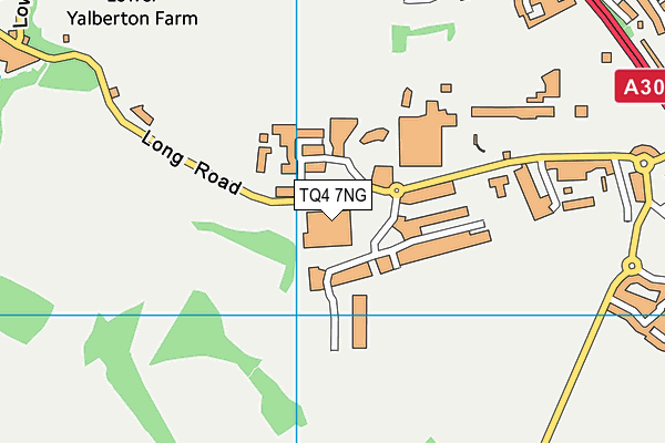 TQ4 7NG map - OS VectorMap District (Ordnance Survey)