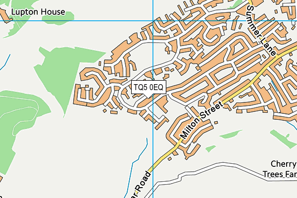 TQ5 0EQ map - OS VectorMap District (Ordnance Survey)