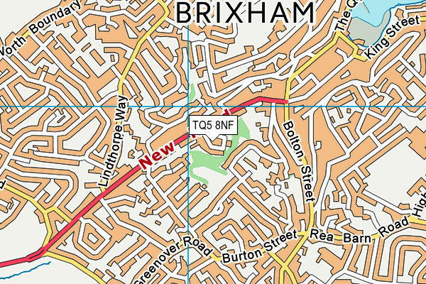 Map of BRIXHAM BUILDING COMPANY (DEVON) LIMITED at district scale