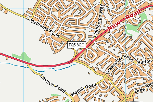 TQ5 8QQ map - OS VectorMap District (Ordnance Survey)