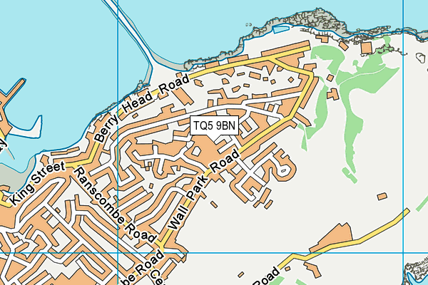 TQ5 9BN map - OS VectorMap District (Ordnance Survey)
