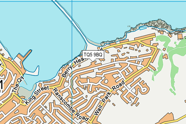 TQ5 9BQ map - OS VectorMap District (Ordnance Survey)