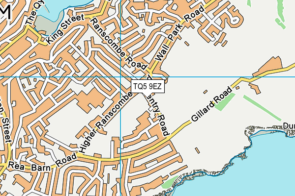 TQ5 9EZ map - OS VectorMap District (Ordnance Survey)