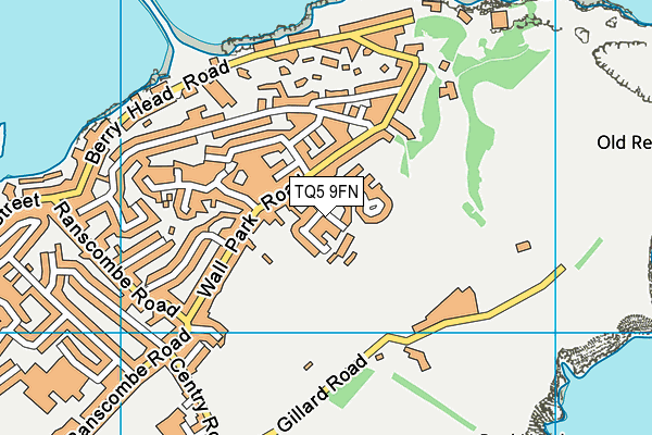 TQ5 9FN map - OS VectorMap District (Ordnance Survey)