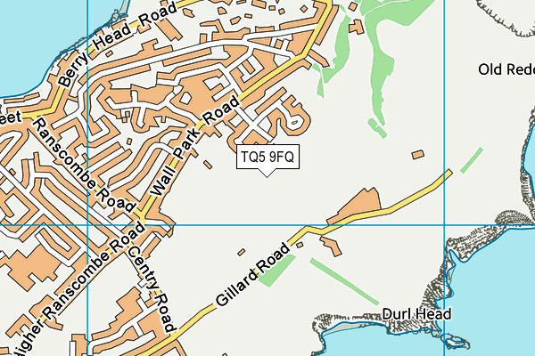 TQ5 9FQ map - OS VectorMap District (Ordnance Survey)
