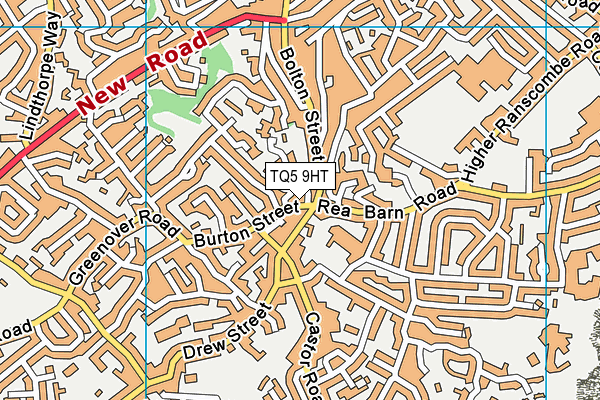 TQ5 9HT map - OS VectorMap District (Ordnance Survey)