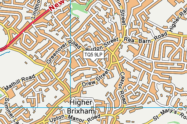 TQ5 9LP map - OS VectorMap District (Ordnance Survey)