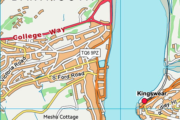 Map of SEAGULL HOUSE (ST. IVES) LIMITED at district scale