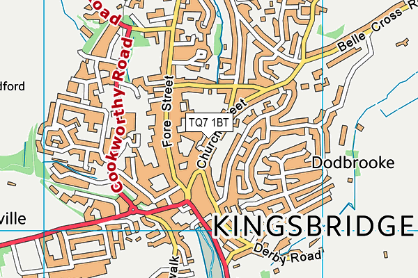 Map of KEITH WINGATE BUILDING LTD at district scale