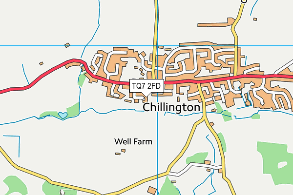 Map of COPPERFIELDS CHILLINGTON MANAGEMENT COMPANY LIMITED at district scale