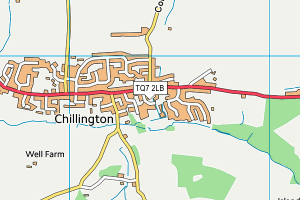 Jagged Edge Personal Fitness (Closed) map (TQ7 2LB) - OS VectorMap District (Ordnance Survey)