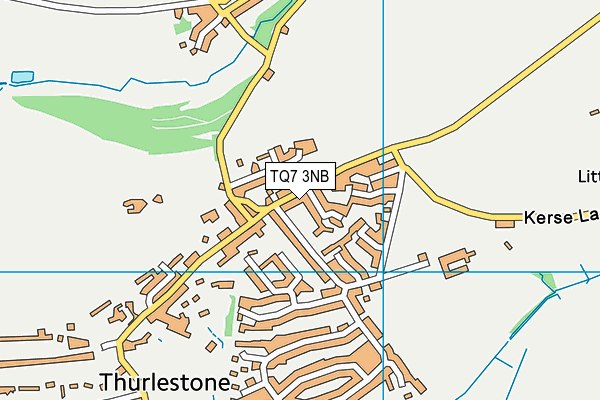 Thurlestone All Saints Church of England Academy map (TQ7 3NB) - OS VectorMap District (Ordnance Survey)