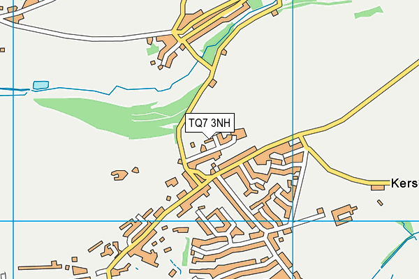 TQ7 3NH map - OS VectorMap District (Ordnance Survey)