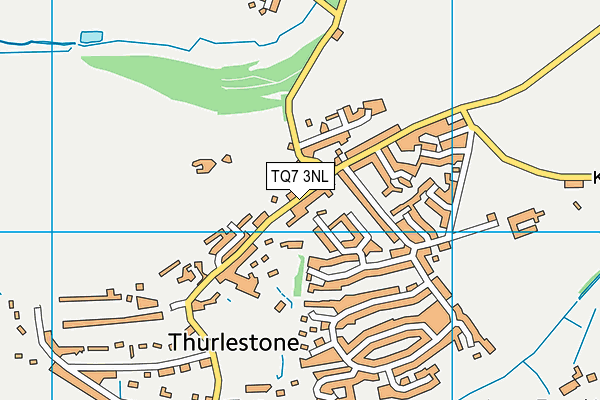 TQ7 3NL map - OS VectorMap District (Ordnance Survey)