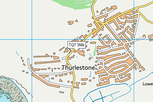 Thurlestone Hotel map (TQ7 3NN) - OS VectorMap District (Ordnance Survey)