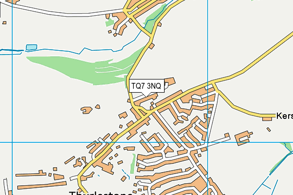 TQ7 3NQ map - OS VectorMap District (Ordnance Survey)