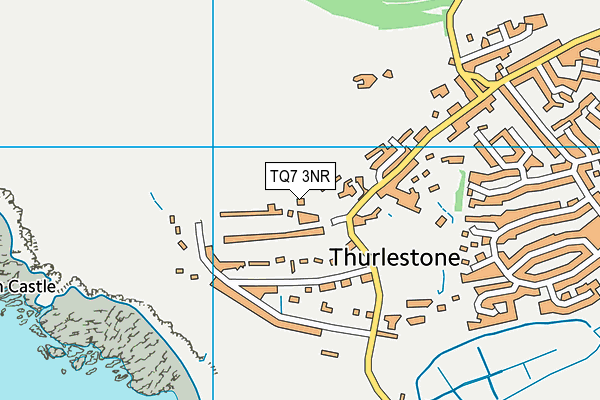 TQ7 3NR map - OS VectorMap District (Ordnance Survey)