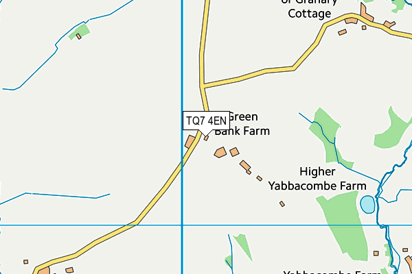 TQ7 4EN map - OS VectorMap District (Ordnance Survey)